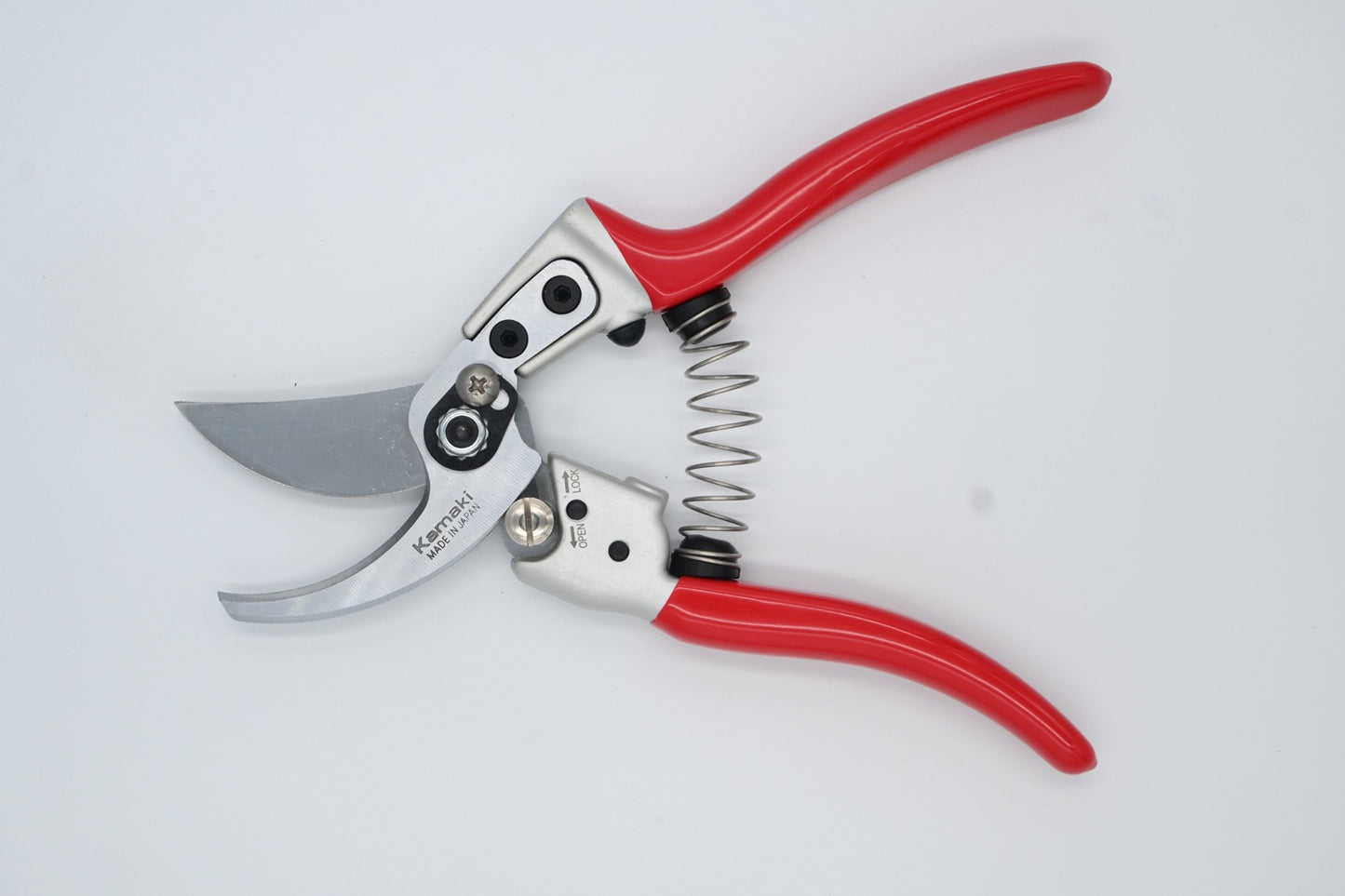 Kamaki Forged Aluminum Pruning Shears Hard Chrome Blade Bypass Type Total Length 210 mm No. 888